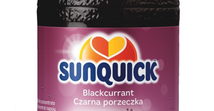 Sunquick Czarna porzeczka – skoncentrowany na owocach!