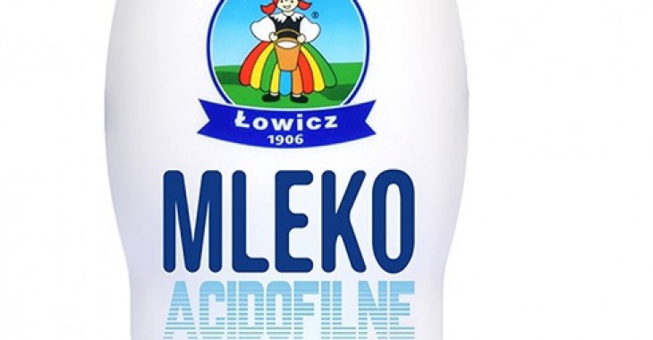Mleko acidofilne o właściwościach prozdrowotnych - już na rynku