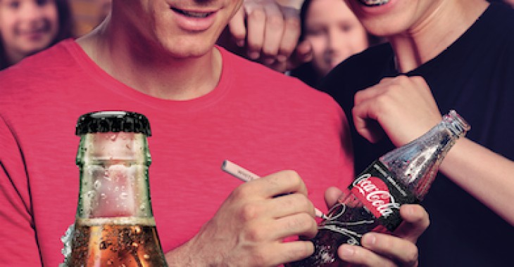 Robert Lewandowski w kampanii marki Coca-Cola Zero Cukru