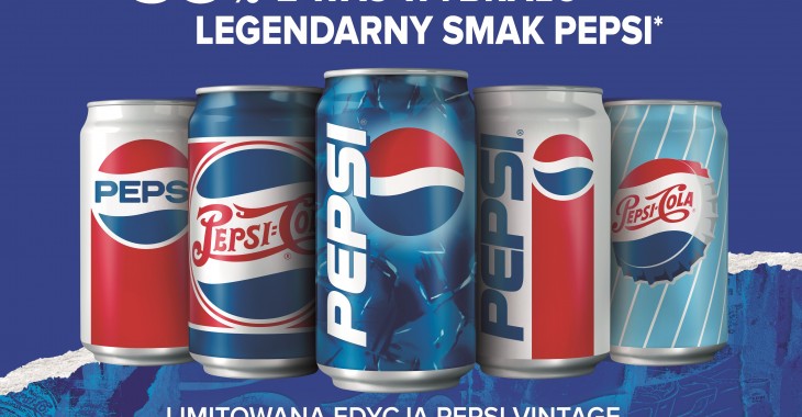 PepsiCo wprowadza na rynek limitowaną edycję opakowań Pepsi Vintage