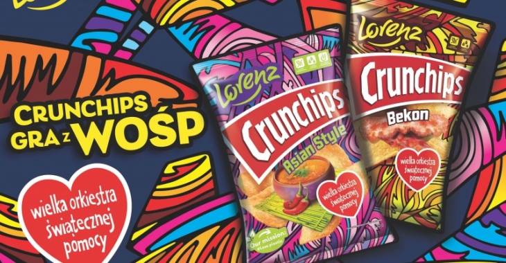 Crunchips już po raz trzeci gra z WOŚP Crunchips już po raz trzeci gra z WOŚP