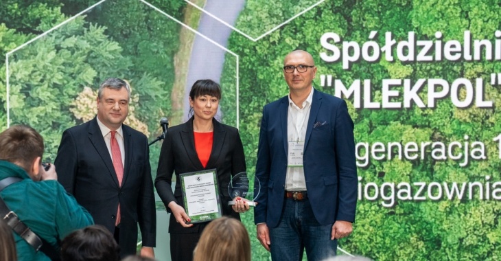 Mlekpol wyróżniony w konkursie Stena Circular Economy Award – Lider Gospodarki Obiegu Zamkniętego