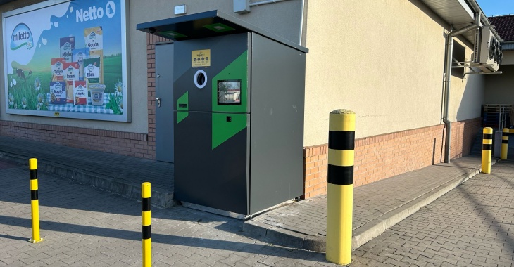Netto testuje system kaucyjny – pierwsze automaty już działają Netto testuje system kaucyjny – pierwsze automaty już działają