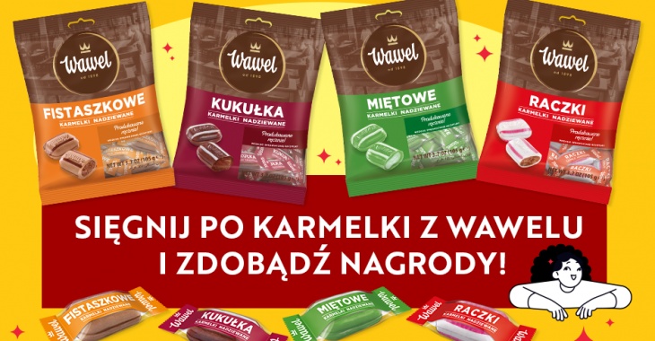 Letnia promocja karmelków Wawel – słodkie nagrody dla konsumentów Letnia promocja karmelków Wawel – słodkie nagrody dla konsumentów