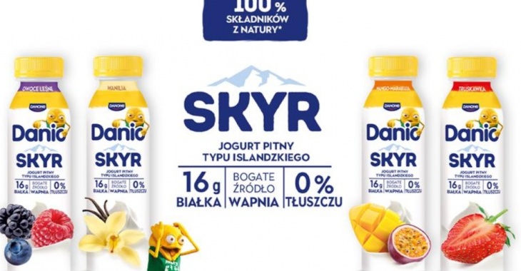 Danio SKYR – jogurt pitny inspirowany islandzką tradycją. Nowość w portfolio marki Danio już dostępna Danio SKYR – jogurt pitny inspirowany islandzką tradycją. Nowość w portfolio marki Danio już dostępna
