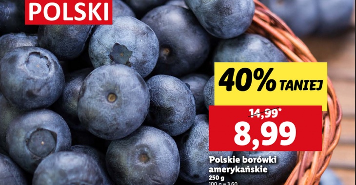 Czas na polskie borówki! Czas na polskie borówki!