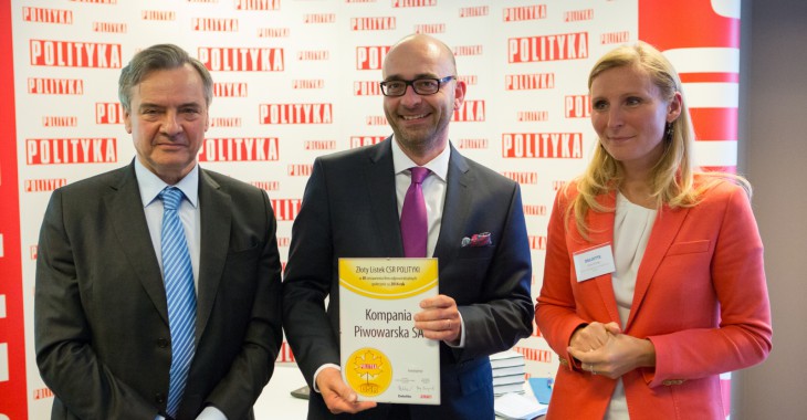 Piwowarzy ponownie z Listkiem CSR POLITYKI Piwowarzy ponownie z Listkiem CSR POLITYKI