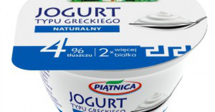 Nowość z Piątnicy: jogurt naturalny typu greskiego 4 proc. tłuszczu Nowość z Piątnicy: jogurt naturalny typu greskiego 4 proc. tłuszczu