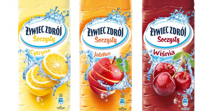 Żywiec Zdrój Soczysty – nowość w portfolio producenta wody mineralnej Żywiec Zdrój Soczysty – nowość w portfolio producenta wody mineralnej