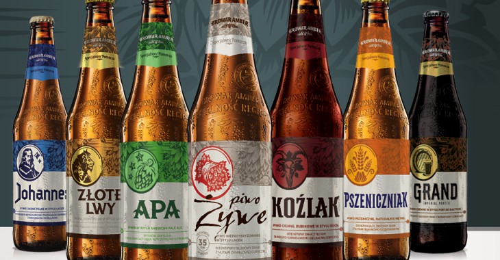 Nowe etykiety piw z Browaru Amber. Początek promowania jednej, wspólnej marki Nowe etykiety piw z Browaru Amber. Początek promowania jednej, wspólnej marki
