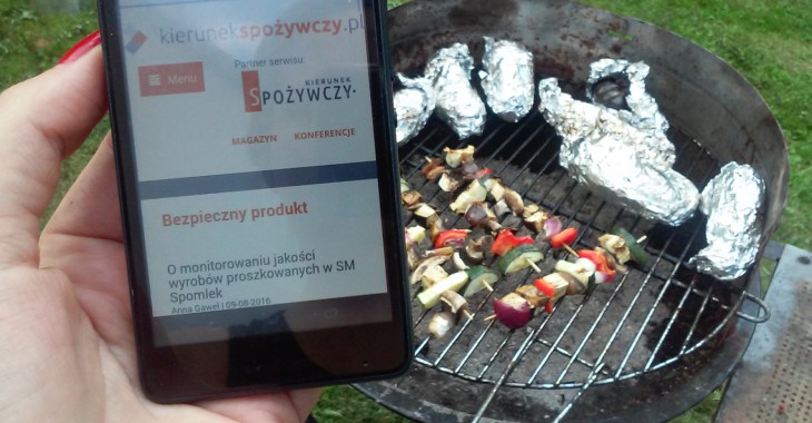 KierunekSPOŻYWCZY.pl przy grillu