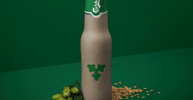 Firma Carlsberg zaprezentowała projekt ekologicznej butelki z włókna drzewnego Firma Carlsberg zaprezentowała projekt ekologicznej butelki z włókna drzewnego