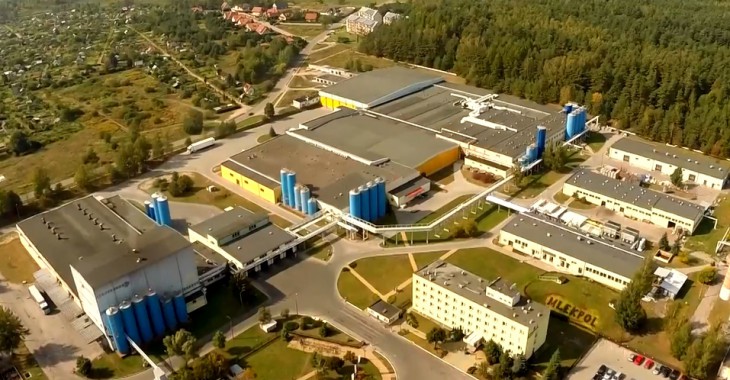Zwiedzanie zakładu produkcyjnego SM Mlekpol w Mrągowie
