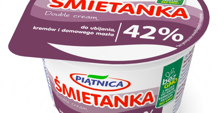 Śmietanka 42% od OSM Piątnica – pierwsza o tak wysokiej zawartości tłuszczu Śmietanka 42% od OSM Piątnica – pierwsza o tak wysokiej zawartości tłuszczu