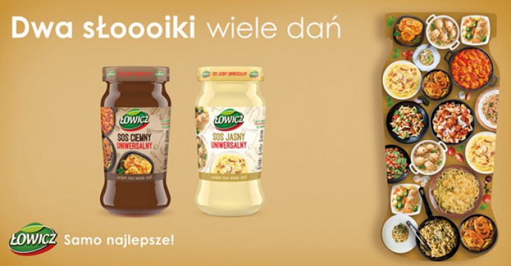 Dwa sosy, wiele dań z Łowiczem Dwa sosy, wiele dań z Łowiczem