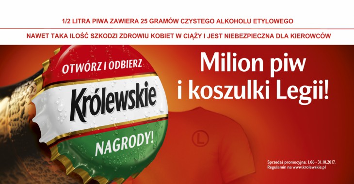 Nowe koszulki Legii Warszawa do wygrania w loterii Królewskiego Nowe koszulki Legii Warszawa do wygrania w loterii Królewskiego