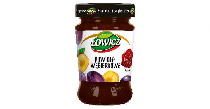 Powidła Śliwkowe Węgierkowe Łowicz z nagrodą w kategorii „100% Polski Produkt”