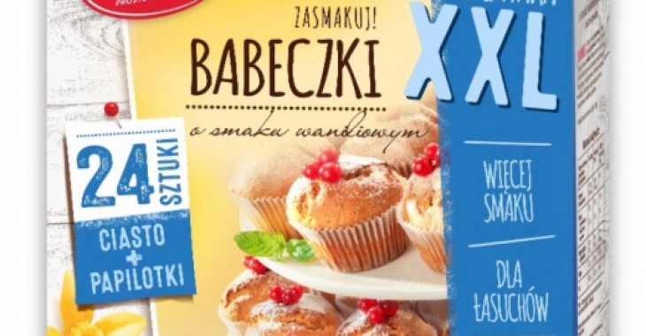 Babeczki XXL Delecta dla wielkich łasuchów Babeczki XXL Delecta dla wielkich łasuchów