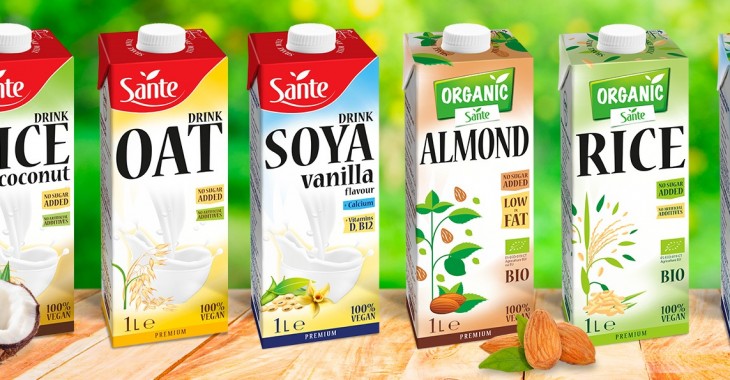 Nowe napoje roślinne Sante i Sante Organic Nowe napoje roślinne Sante i Sante Organic