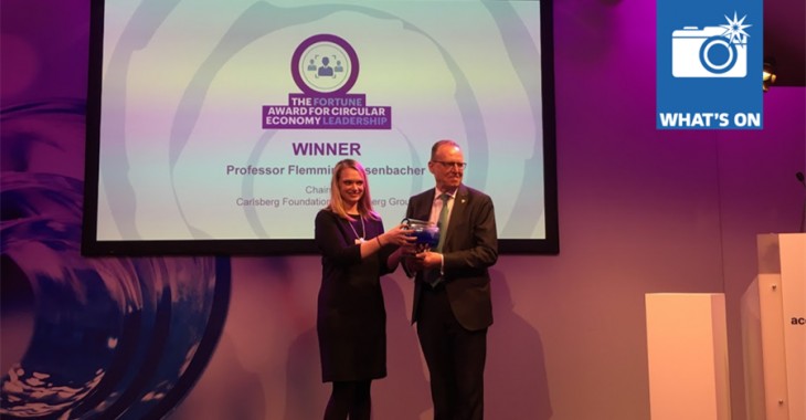 The Circular Award w Davos dla profesora Besenbachera z Grupy Carlsberg The Circular Award w Davos dla profesora Besenbachera z Grupy Carlsberg