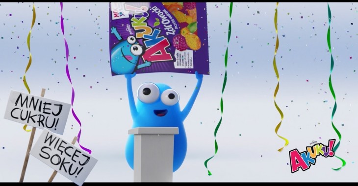 Akuku! Owocuje zaskoczeniem w majowej kampanii reklamowej Akuku! Owocuje zaskoczeniem w majowej kampanii reklamowej