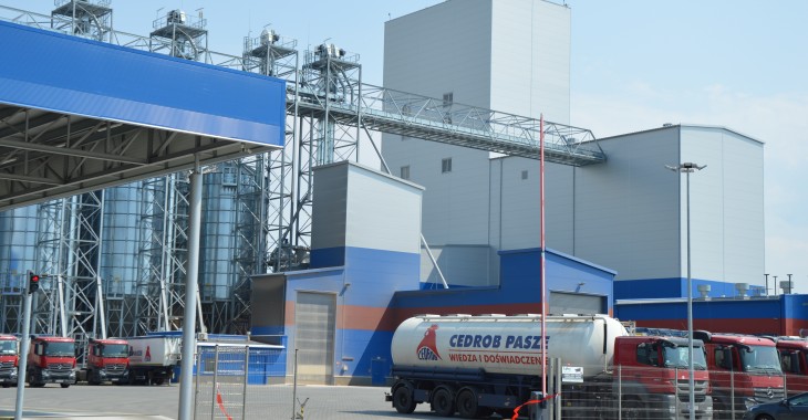 Cedrob otworzył czwartą wytwórnię pasz Cedrob otworzył czwartą wytwórnię pasz