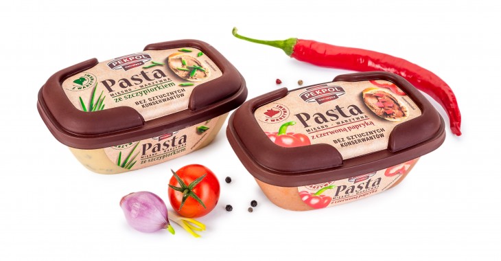 Smakowite smarowanie – pasty mięsno-warzywne bez sztucznych konserwantów od ZM Pekpol Smakowite smarowanie – pasty mięsno-warzywne bez sztucznych konserwantów od ZM Pekpol