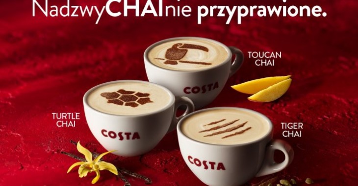 NadzwyCHAInie przyprawiona… jesień w Costa Coffee! NadzwyCHAInie przyprawiona… jesień w Costa Coffee!