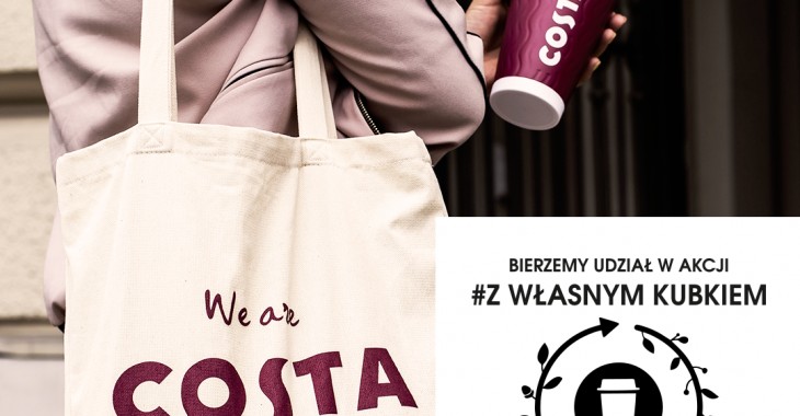 Costa Coffee rusza z akcją #ZeroWaste Costa Coffee rusza z akcją #ZeroWaste
