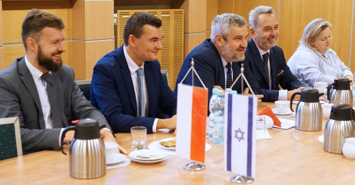 Spotkanie z Ambasadorem Izraela Spotkanie z Ambasadorem Izraela