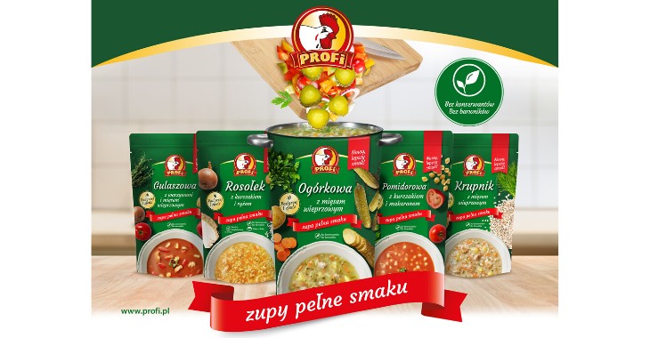 Zupy na pierwszym planie: Profi startuje z nową kampanią TV Zupy na pierwszym planie: Profi startuje z nową kampanią TV