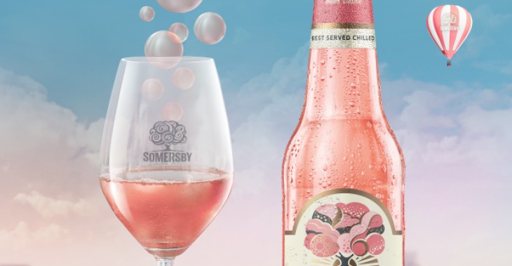 Somersby Sparkling Rosé – lato w kolorze różu