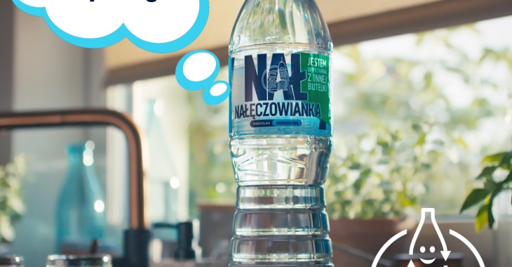 Nestlé Waters wprowadza kolejny wariant Nałęczowianki  w butelce wykonanej w 50% z tworzywa z recyklingu