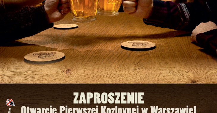 Oficjalne otwarcie pierwszej Kozlovnej w Warszawie!