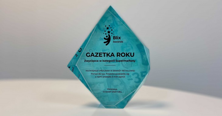 Delikatesy Centrum zdobywają tytuł Gazetka Roku w programie Blix Awards Konsumenci zdecydowali, że najlepszą gazetkę tworzy sieć Delikatesy Centrum Delikatesy Centrum zdobywają tytuł Gazetka Roku w programie Blix Awards Konsumenci zdecydowali, że najlepszą gazetkę tworzy sieć Delikatesy Centrum
