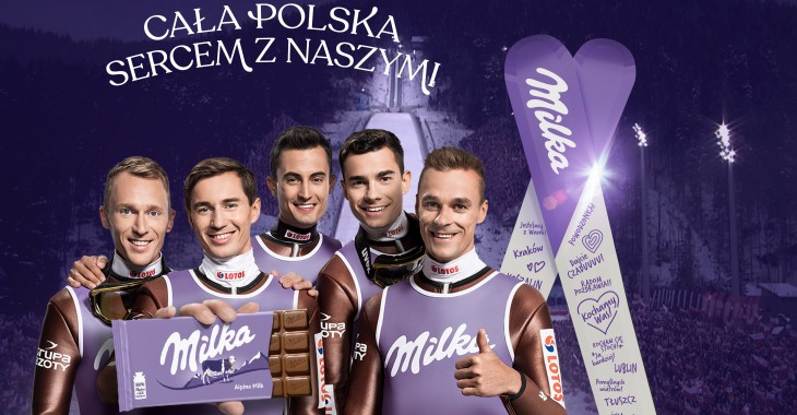Trwa trzecia odsłona kampanii  „Milka. Sercem z Naszymi”. Właśnie wystartowała ogólnopolska loteria konsumencka.