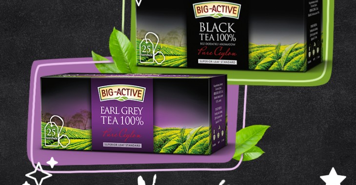 Najlepsze gatunki herbaty od marki Big-Active – portfolio herbat czarnych