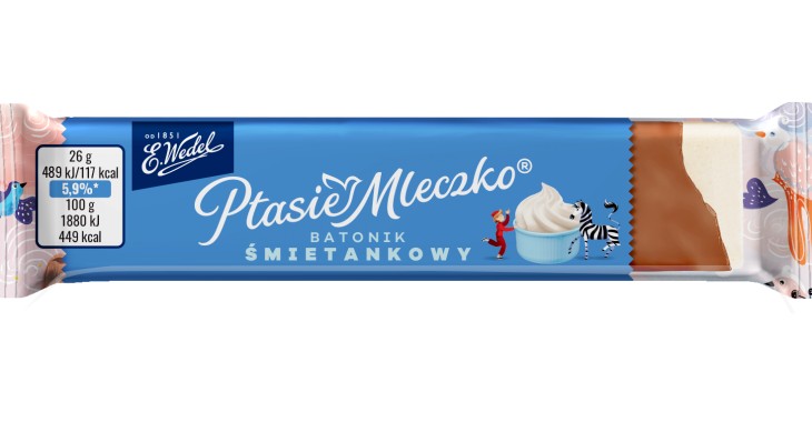 Ptasie Mleczko® w formie batonika - nowość!