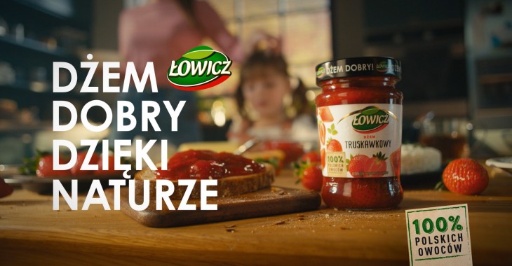 Łowicz mówi „DŻEM DOBRY DZIĘKI NATURZE”!