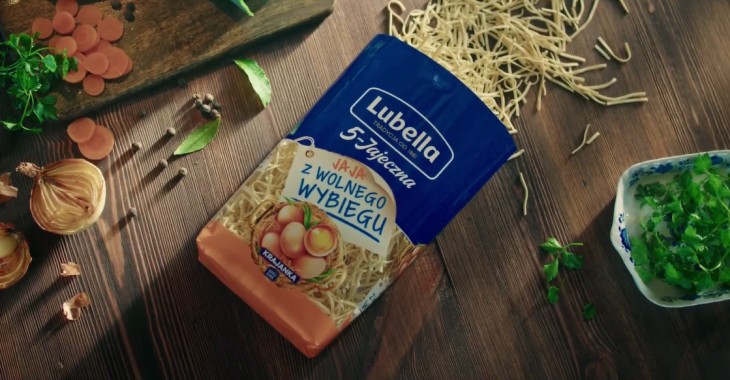 Lubella Jajeczna z jajami z wolnego wybiegu Lubella Jajeczna z jajami z wolnego wybiegu