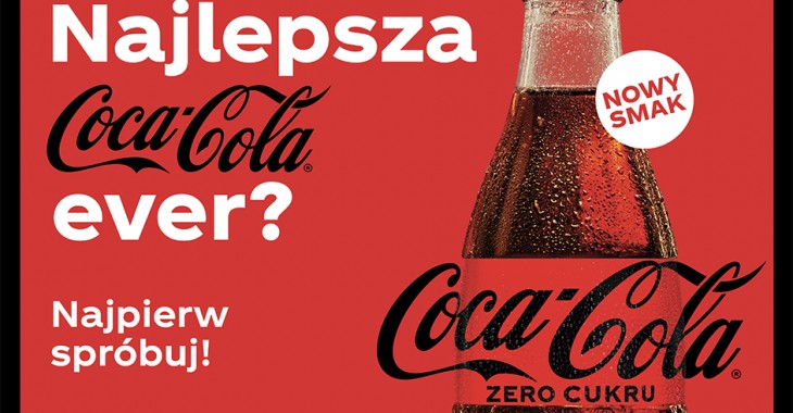 Coca-Cola Zero Cukru w nowej odsłonie. Czy to najlepsza Coca-Cola ever? Coca-Cola Zero Cukru w nowej odsłonie. Czy to najlepsza Coca-Cola ever?