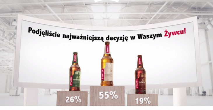 Żywiec Białe wygrało w głosowaniu internautów Żywiec Białe wygrało w głosowaniu internautów