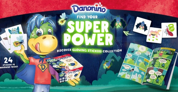 Odkryj swoje supermoce z Danonino Odkryj swoje supermoce z Danonino