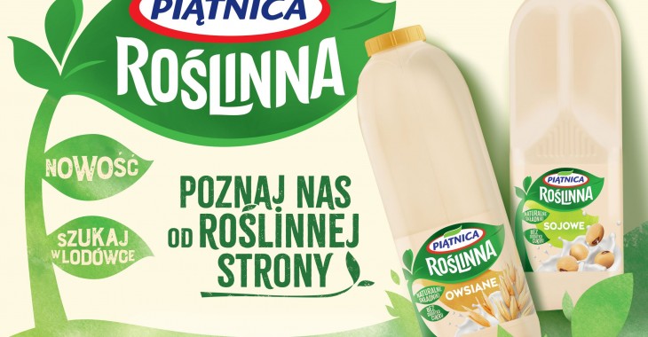 Nowość! Marka Piątnica wprowadza do oferty napoje roślinne. Poznaj nas od roślinnej strony! Nowość! Marka Piątnica wprowadza do oferty napoje roślinne. Poznaj nas od roślinnej strony!