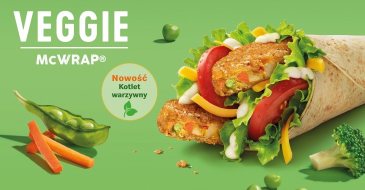 McDonald’s® z nową ofertą. Debiut warzywnego Veggie McWrap®, wielki powrót Maestro i Duety Śniadaniowe. McDonald’s® z nową ofertą. Debiut warzywnego Veggie McWrap®, wielki powrót Maestro i Duety Śniadaniowe.