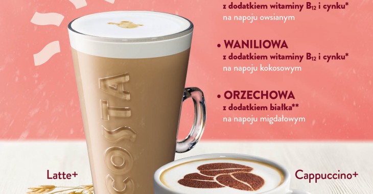 Rozgrzewające smaki w zimowej kampanii Costa Coffee Rozgrzewające smaki w zimowej kampanii Costa Coffee