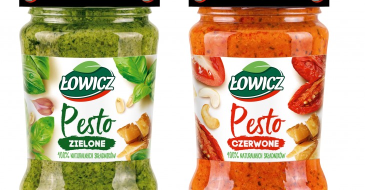 Pesto, czyli nowość w ofercie marki Łowicz Pesto, czyli nowość w ofercie marki Łowicz