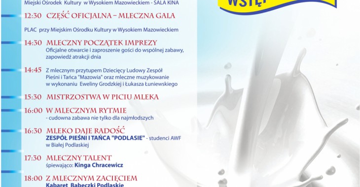 VII Światowy Dzień Mleka