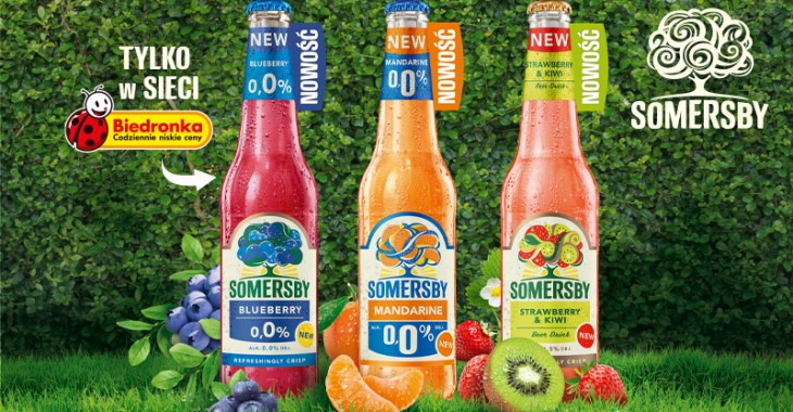 Wiosenno-letnie smaki od Somersby Wiosenno-letnie smaki od Somersby