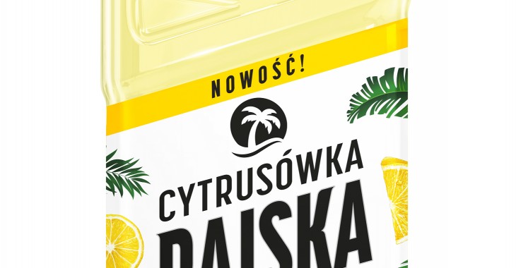 Rajska Cytrusówka - nowość o podwójnym cytrynowym smaku Rajska Cytrusówka - nowość o podwójnym cytrynowym smaku